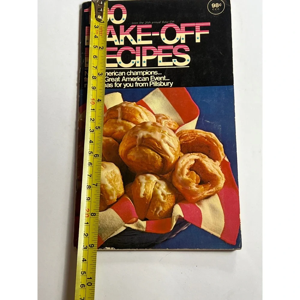 Vintage 1969 Pillsbury 100 Bake-Off Recipes‎ 20th Annual Great American Event